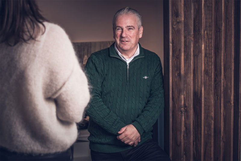 Partner en makelaar Rob de Koning